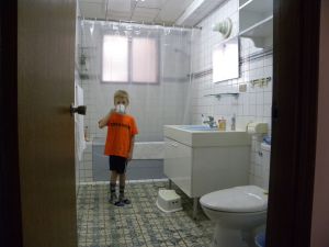 The boy's Bathroom.