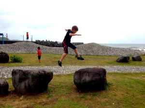 Griffin has not yet been to the emergency room in this country and he seems determined to remedy that situation as soon as possible.